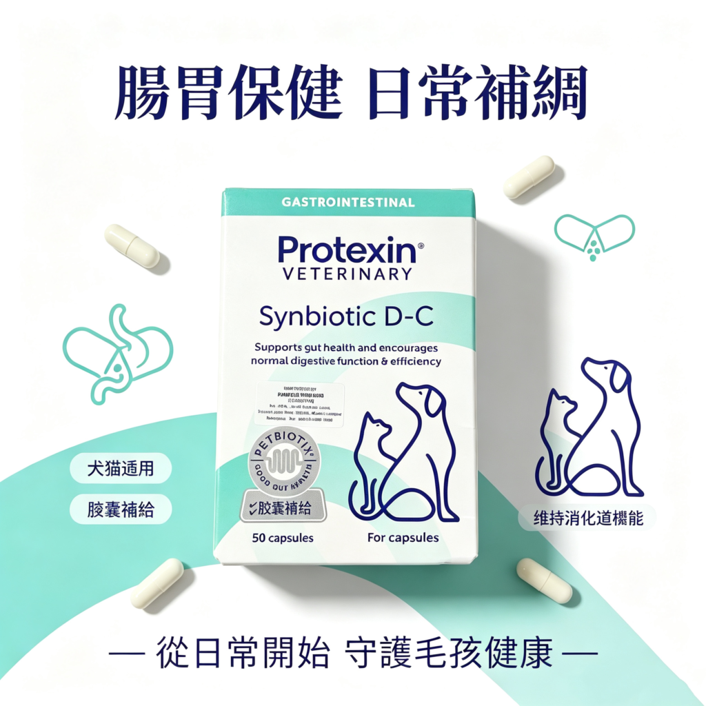 寵特寶 腸寶 Protexin Synbiotic D-C 寵物用 犬貓益生菌 消化道 現貨 50顆裝